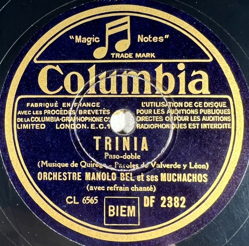 Orchestre manolo bel ses - et,